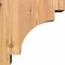 Ekena Millwork Mediterranean Smooth Corbel, Western Red Cedar, 5 1/2"W x 10"D x 10"H COR06X10X10MED00SWR - alternate 2